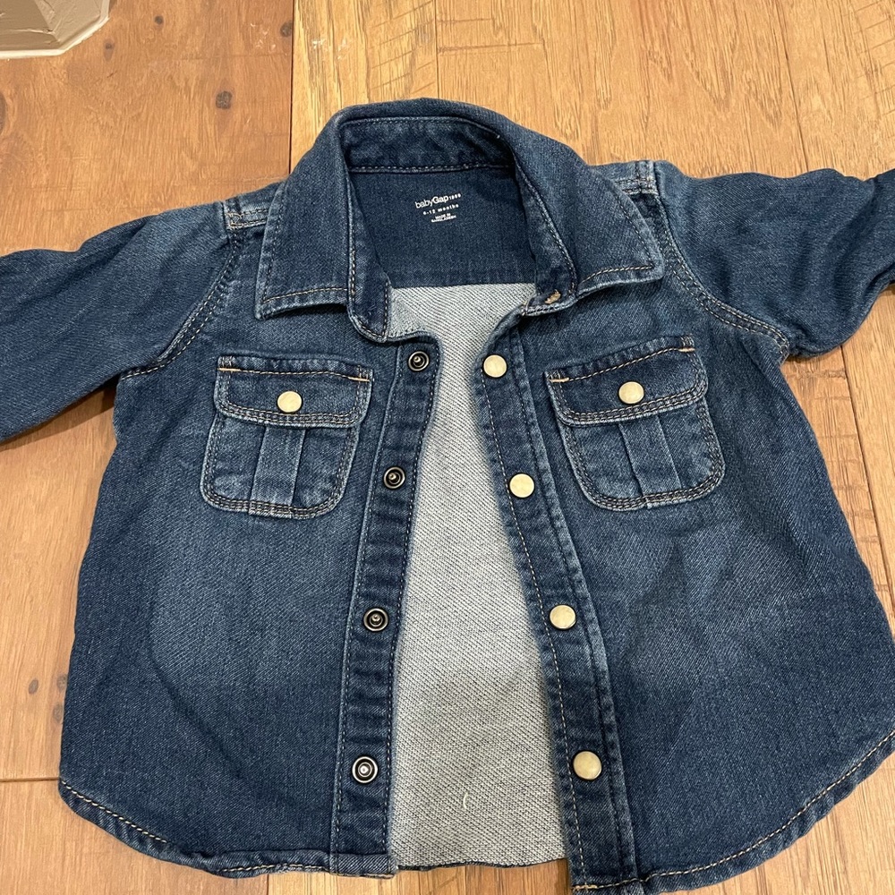 Baby Gap denim long sleeve